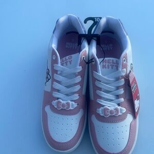 Hello Kitty Pink and White Kids Sneakers